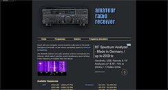Desktop Screenshot of amateurradioreceiver.com
